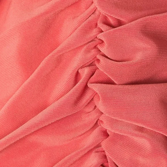 NORMA KAMALI DIANA RUCHED ONE-SHOULDER DRESS    NWOT - Picture 11 of 14